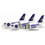 Airplane Shaped PVC USB Flash Drive