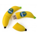 PVC Banana Shaped USB Flash Drive