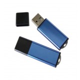 Blue Plastic USB Stick