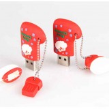 Christmas Socks Shaped USB Flash Drive Gift