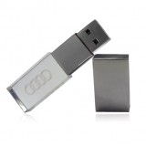 Crystal USB Flash Drive Led Logo
