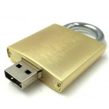 Metal Lock Shaped USB Flash Drive