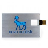 Aluminum Metal Card USB Flash Drive