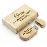 Wooden USB Stick Wood Box